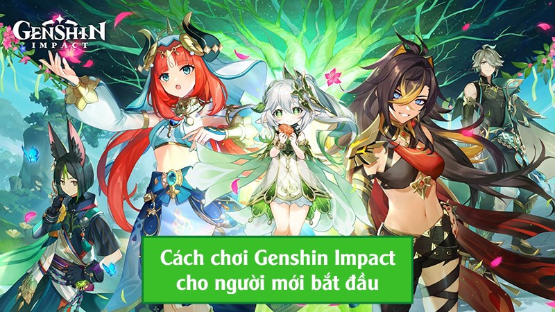 alt text: Hình ảnh gameplay Genshin Impact