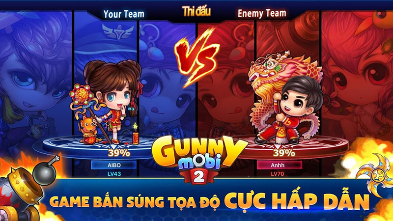 alt text: Hình ảnh gameplay Gunny Mobile