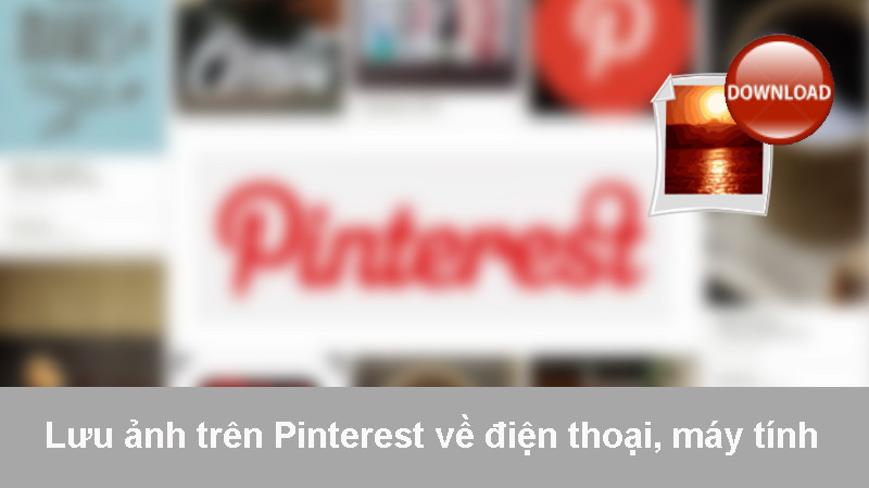 alt text: Hình ảnh minh họa giao diện Pinterest với nhiều hình ảnh và ý tưởng