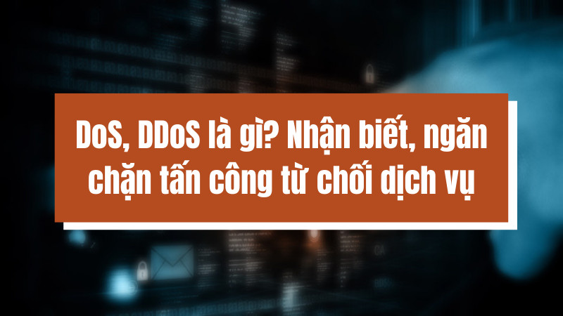 alt text: Hình ảnh minh họa tấn công DoS và DDoS