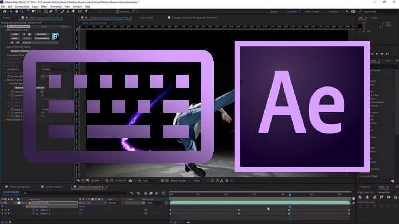 alt text: Logo Adobe After Effects qua các thời kỳ