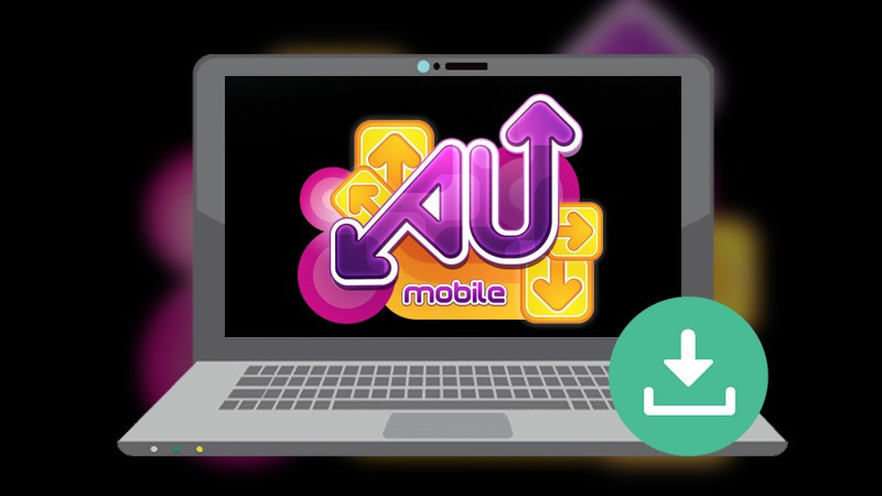 alt text mô tả ảnh au mobile trên PC