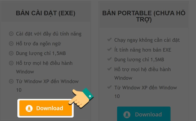 alt text: Nhấn Download để tải ứng dụng về thiết bị