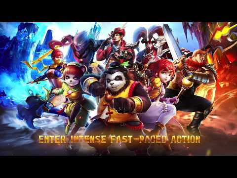 Alt text: Nhân vật Panda trong game Taichi Panda chiến đấu với kẻ thù