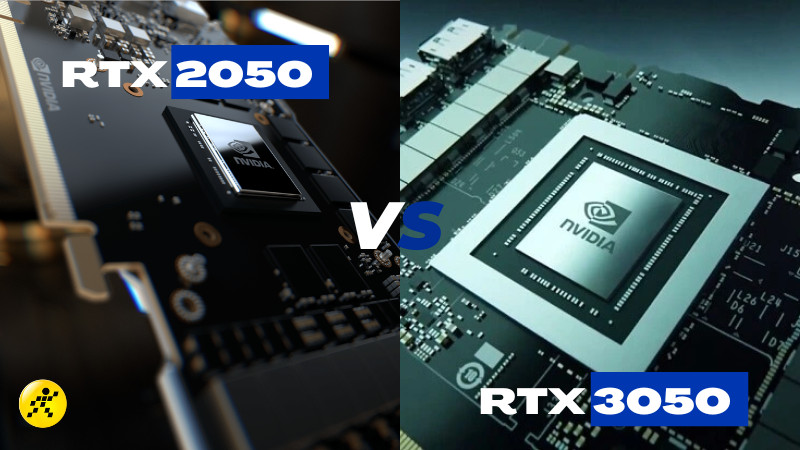 alt text: So sánh hiệu năng RTX 2050 và RTX 3050