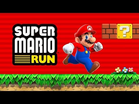 alt text: Super Mario Run gameplay screenshot