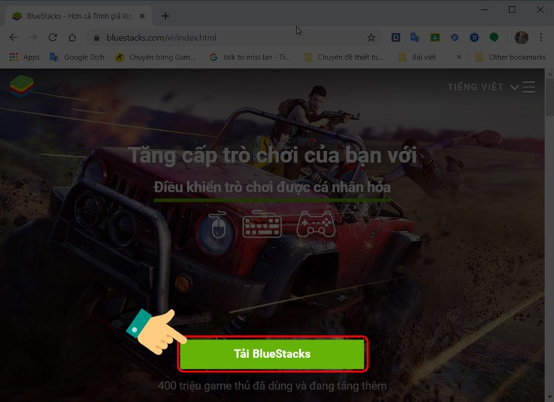 alt text: Tải Bluestacks