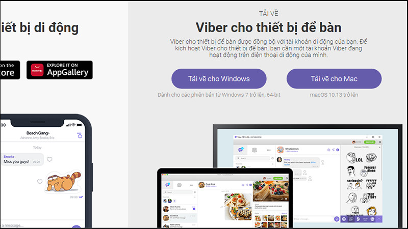 alt text: Tải Viber phiên bản mới nhất