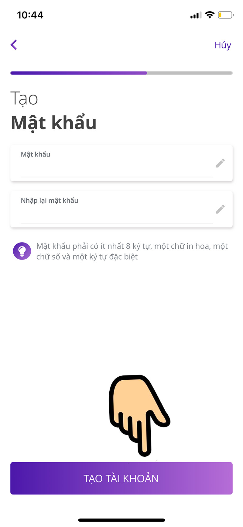 alt text: Tạo mật khẩu