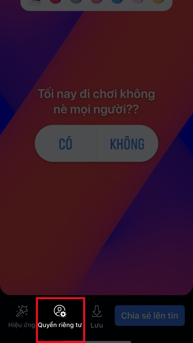 alt text: Thiết lập quyền riêng tư và chia sẻ story Facebook