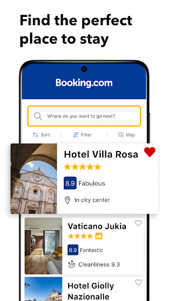 Ảnh chụp màn hình Booking.com