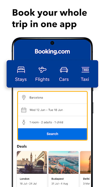 Ảnh chụp màn hình Booking.com