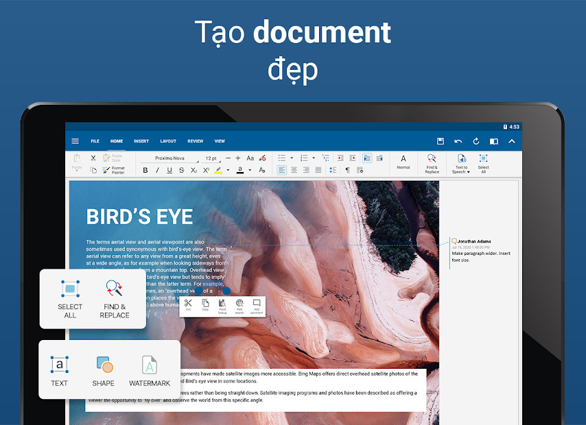 Ảnh chụp màn hình OfficeSuite + PDF Editor