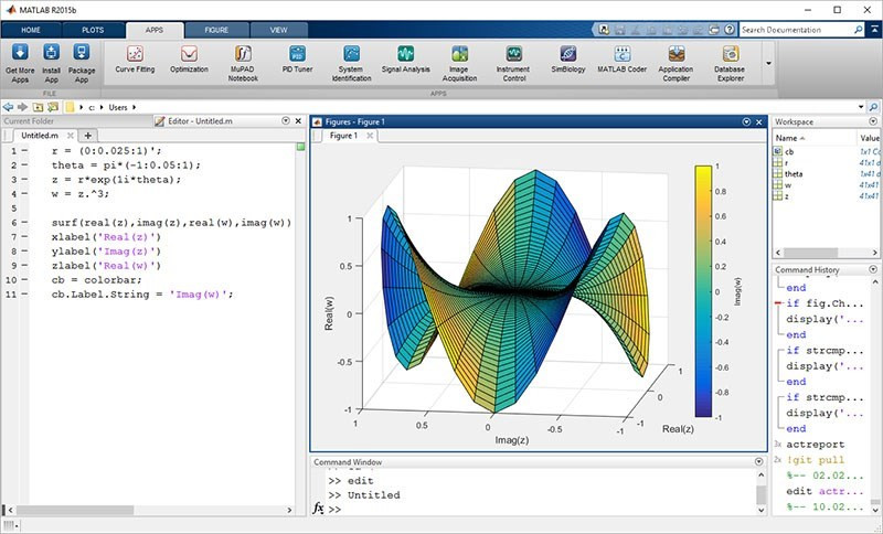 Ảnh minh họa Matlab