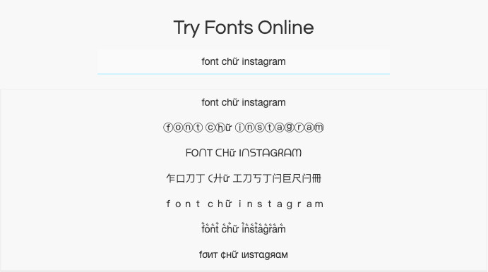 Tuyệt Chiêu Tạo Font Chữ Instagram Độc Đáo, Nổi Bật Trang Cá Nhân