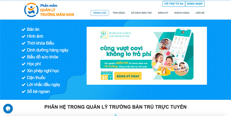 Top 6 Phần Mềm Quản Lý Trường Mầm Non Trên Máy Tính Tốt Nhất