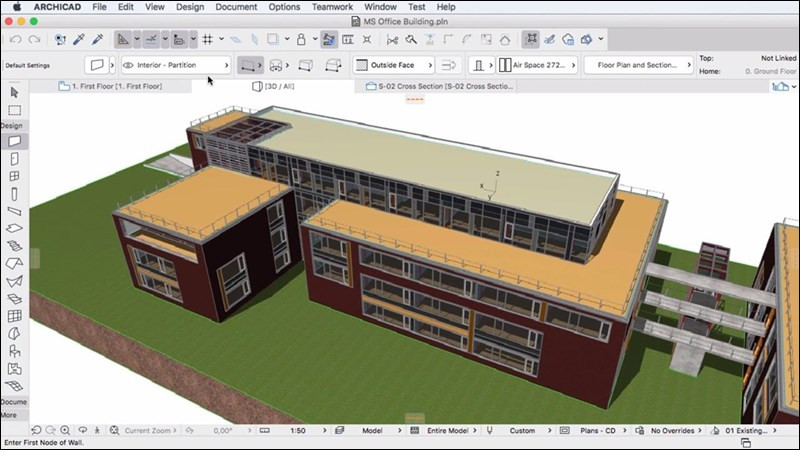 ArchiCAD: Phần mềm vẽ sơ đồ nhà, vẽ mặt bằng nhà chuyên nghiệp