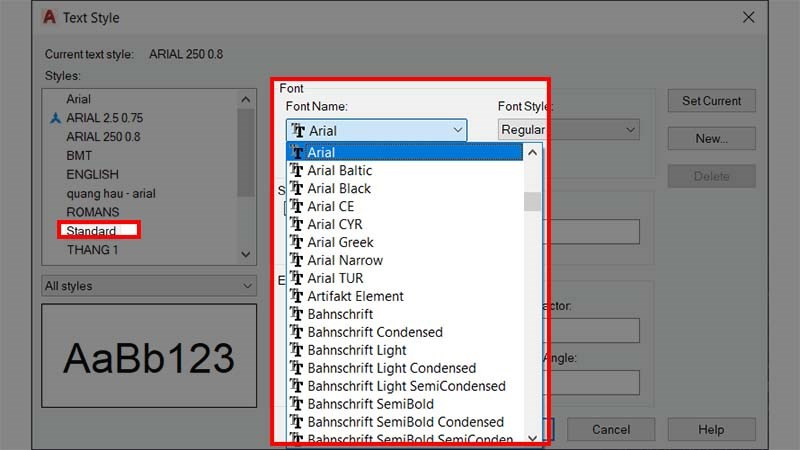 Khắc Phục Lỗi Font Chữ Trong AutoCAD Nhanh Chóng Và Hiệu Quả