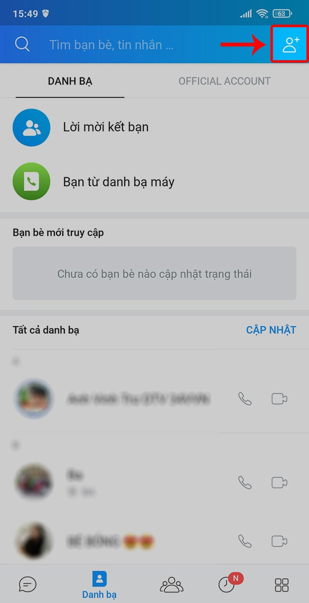 Biểu tượng kết bạn