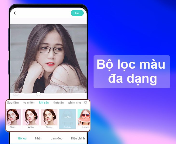 Bộ lọc màu FaceU