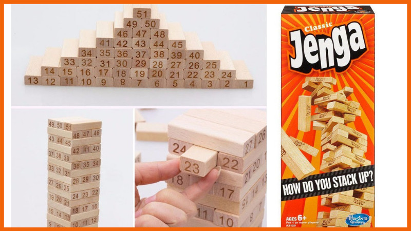 Bộ rút gỗ Jenga