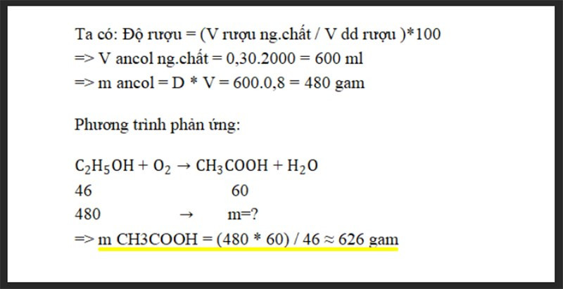 Tìm Hiểu Về Độ Rượu: Định Nghĩa, Công Thức Tính Và Bài Tập Vận Dụng