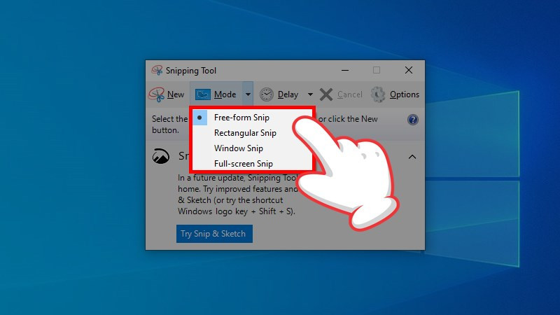 Hướng Dẫn Chi Tiết Cách Chụp Màn Hình Windows 10 Với Snipping Tool