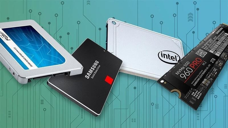 Các dòng SSD phổ biến