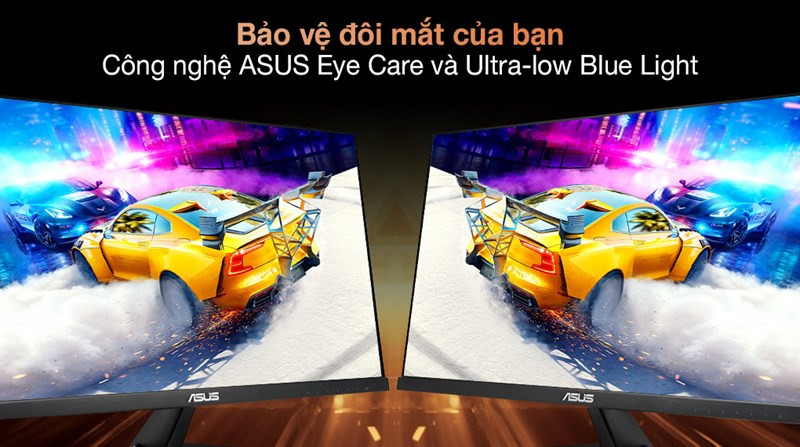 Các tính năng bảo vệ mắt trên màn hình Asus LCD VY249HE