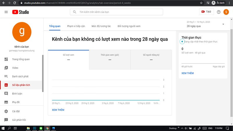 Các tính năng của YouTube Studio