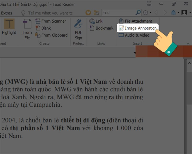 Hướng dẫn chèn ảnh vào file PDF bằng Foxit Reader cực kỳ đơn giản