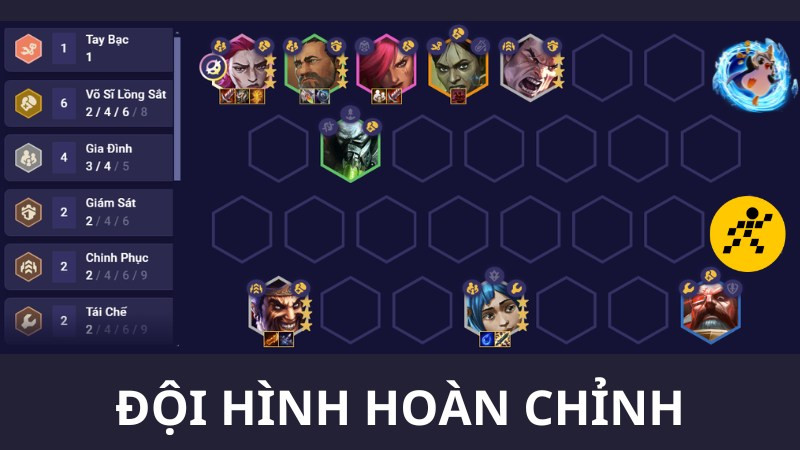 Cách chơi đội hình Gia Đình ĐTCL Hoàn Chỉnh