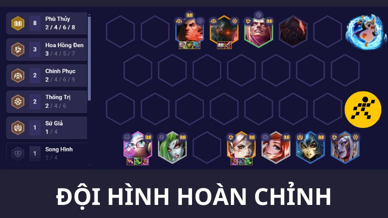 Cách chơi đội hình Phù Thủy ĐTCL Mùa 13 Cuối Game