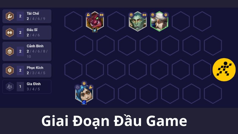 Cách chơi đội hình Tái Chế DTCL Mùa 13 Đầu Game