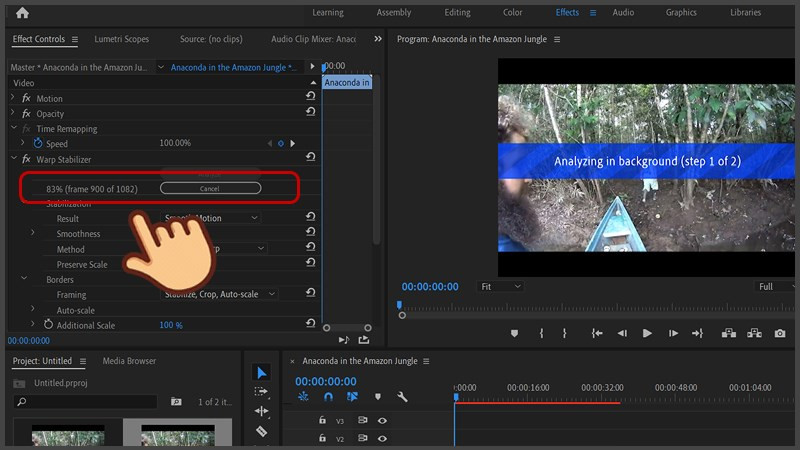 Thủ Thuật Chống Rung Video Cực Đỉnh Trong Adobe Premiere