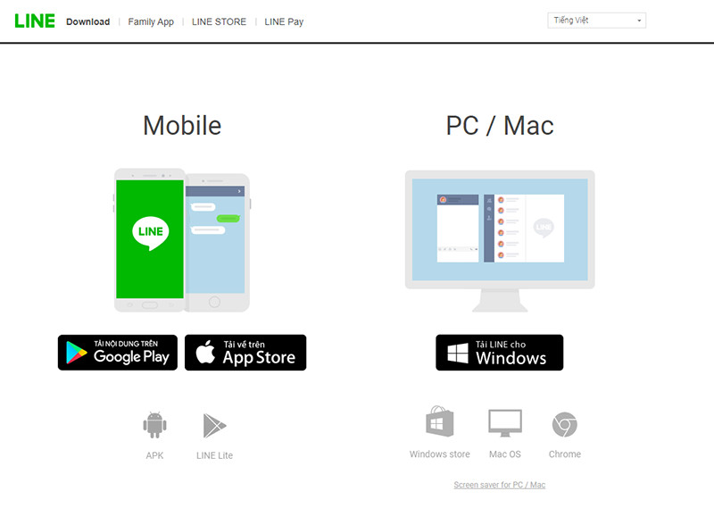 Cách đăng ký tài khoản Line trên máy tính