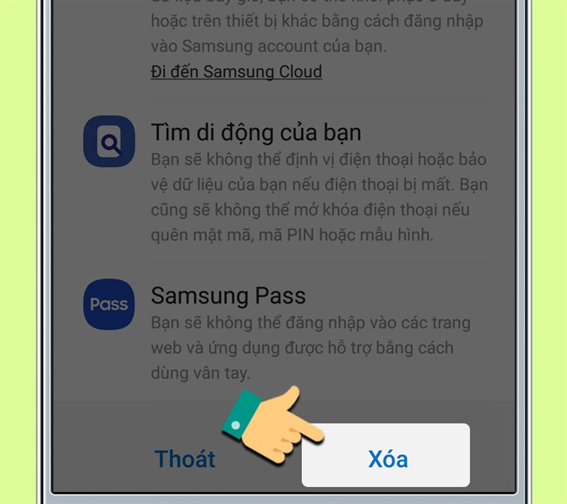 Hướng Dẫn Đăng Xuất và Xóa Tài Khoản Samsung Account Trên Điện Thoại