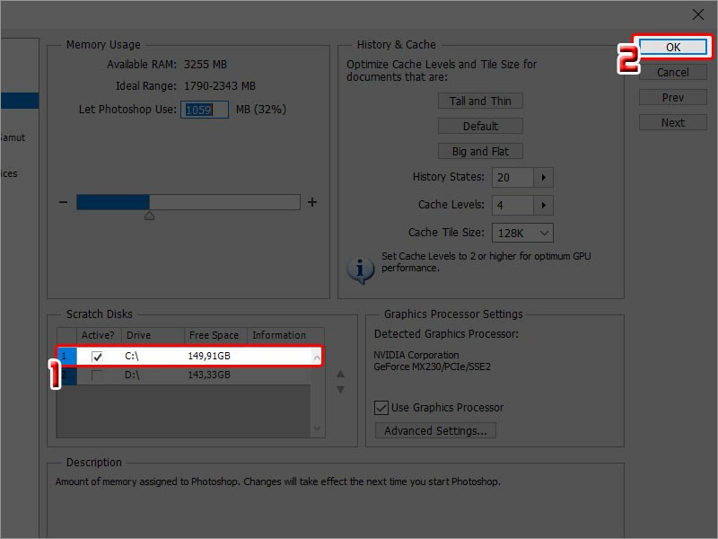 Khắc phục lỗi "Scratch Disks are Full" trong Photoshop: Giải pháp chi tiết và hiệu quả