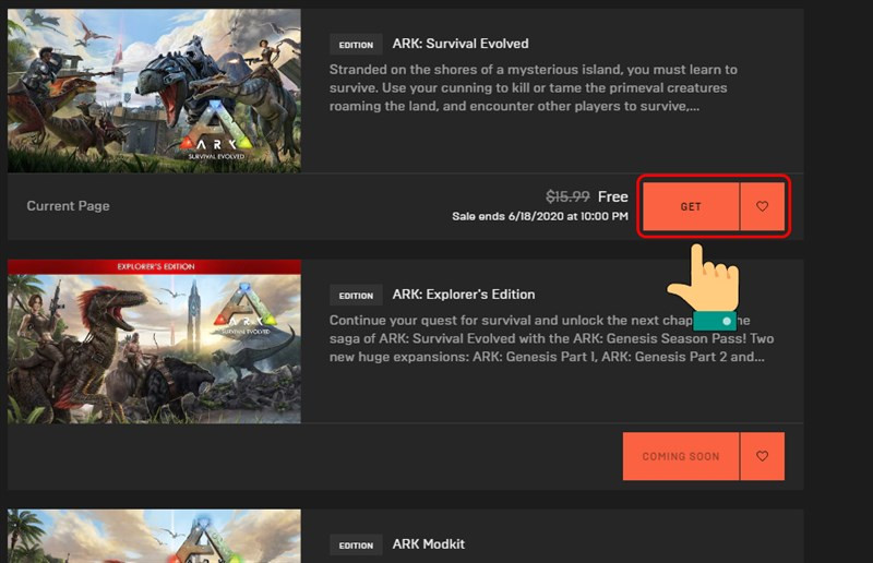 Săn ngay ARK: Survival Evolved miễn phí trên Epic Games Store!