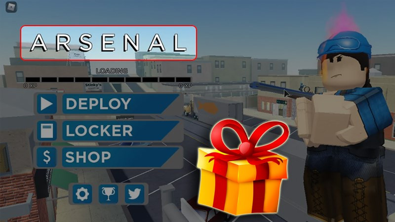 Cách nhập code Arsenal Roblox