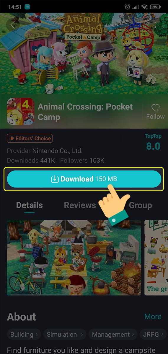 Hướng Dẫn Tải Animal Crossing: Pocket Camp Về Điện Thoại Android