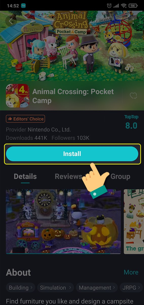 Hướng Dẫn Tải Animal Crossing: Pocket Camp Về Điện Thoại Android