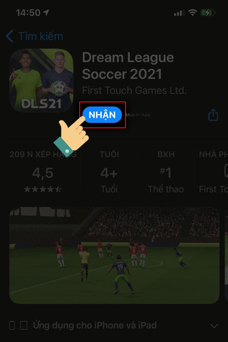 Hướng dẫn Tải và Chơi Dream League Soccer 2021 trên Android và iOS