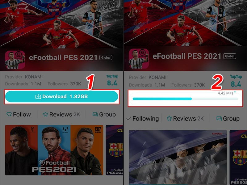 Hướng Dẫn Tải và Chơi eFootball PES 2021 Trên Điện Thoại Android và iOS