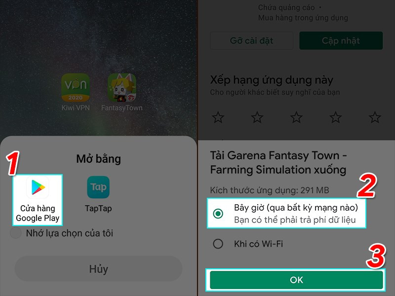 Hướng Dẫn Tải Và Chơi Fantasy Town Trên Android Và iOS