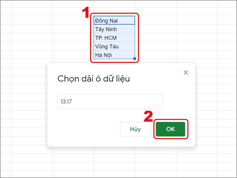 Hướng Dẫn Tạo Danh Sách Thả Xuống Trong Google Sheets Đơn Giản