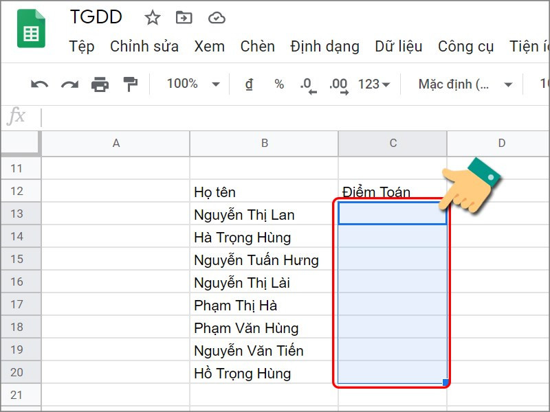 Hướng Dẫn Tạo Danh Sách Thả Xuống Trong Google Sheets Đơn Giản