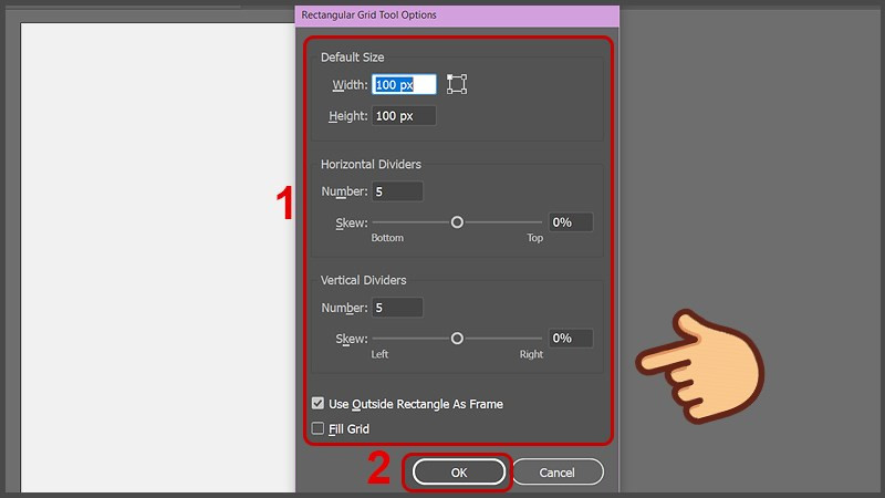 Hướng Dẫn Tạo Đường Lưới (Grid) và Đường Gióng (Guide) Trong Adobe Illustrator (AI)