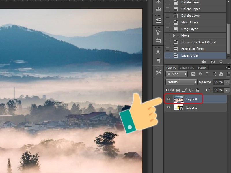 Hướng Dẫn Tô Màu Trong Photoshop: Layer và Vùng Chọn