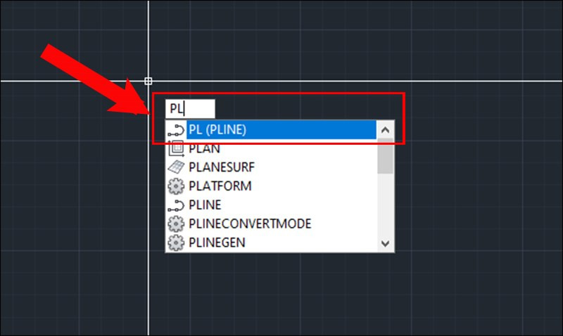 Cách vẽ đường cong trong Cad bằng lệnh Pline